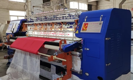 Máy may và chần vi tính 1200 vòng / phút 2 hàng cho ga trải giường