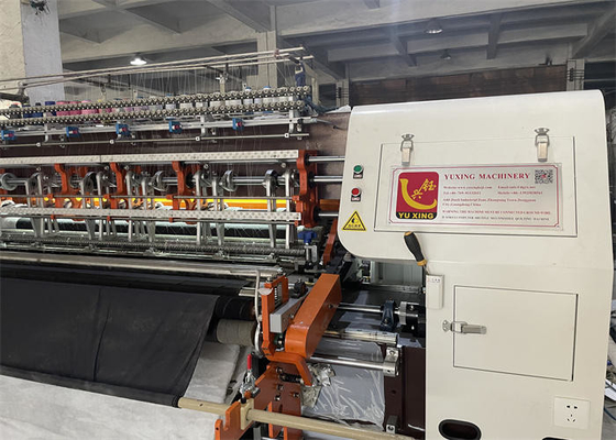 82 Inch Multi Needle Quilting Machine Độ chính xác cao và hiệu suất mượt mà 3 hàng kim