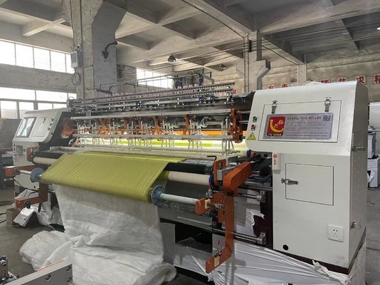 Máy Quilting vi tính hóa nhiều kim với dầu bôi trơn tự động