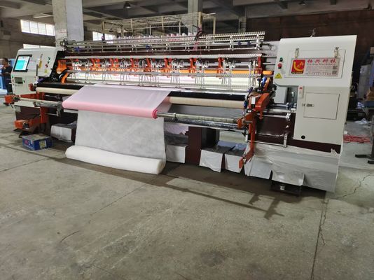 Máy làm chăn 82 inch với thiết bị cắt cạnh