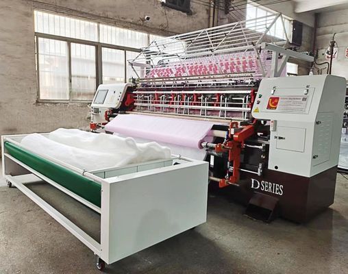 60 Inch nâng cao 1200RPM máy quilting máy tính với bôi trơn tự động