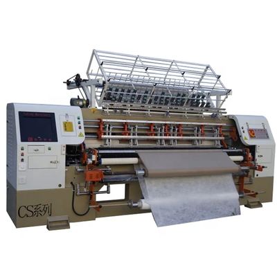 Máy quilt tự động tốc độ 1000rpm Multi Needle cho sản xuất chăn giường