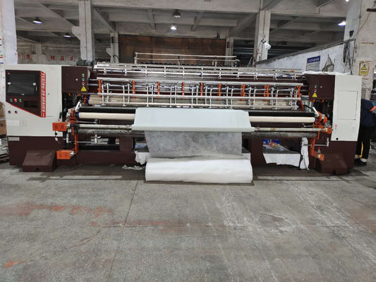 128 inch Multi-Needle Quilting Equipment cho sản phẩm giường với tốc độ 1400rpm