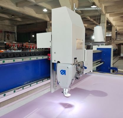 Máy quilting đầu duy nhất loại liên tục công nghiệp cho mẫu lớn