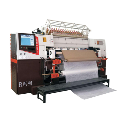 Máy chần bông đa kim vi tính tốc độ cao 1400RPM, Khổ rộng 240CM với Móc quay