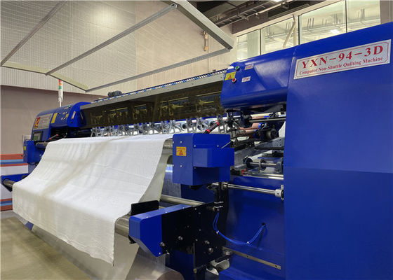 1200RPM 2.5M Máy chần sợi dây chuyền máy tính cho nệm