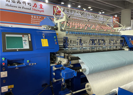 Cập nhật hệ thống máy tính Thiết bị chần bông đa kim cho bộ đồ giường